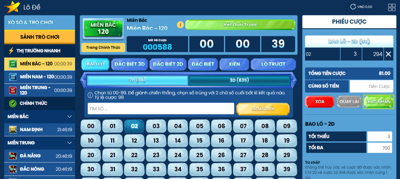 Xổ số siêu tốc hấp dẫn ở chỗ nhanh gọn, chớp nhoáng