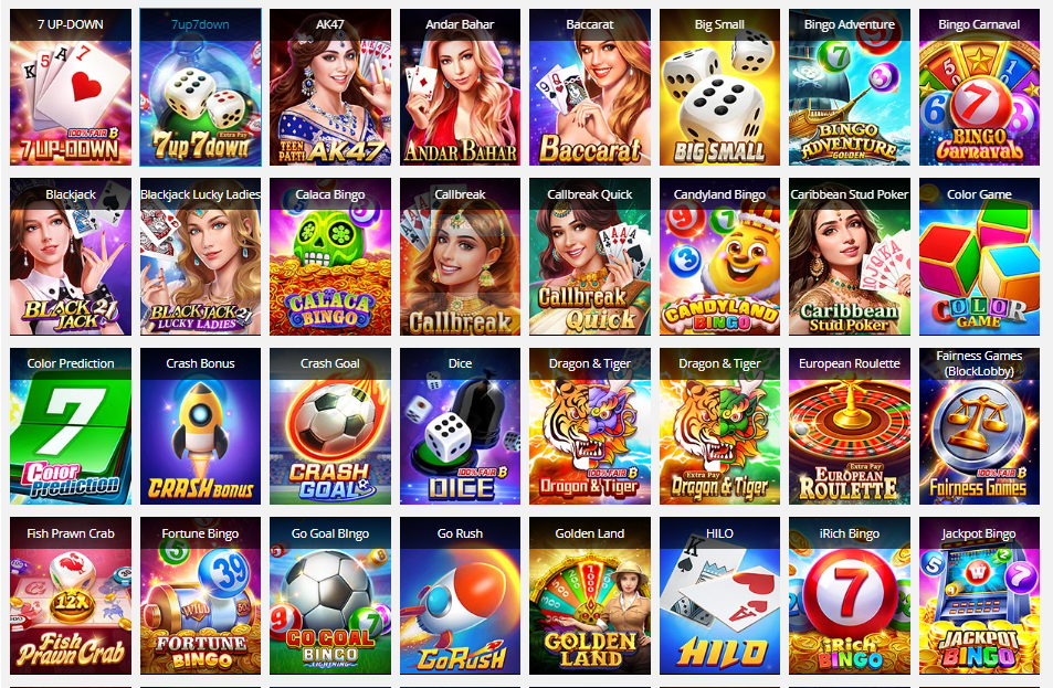 Nơi đây có đa dạng game với đủ loại để hội viên lựa chọn