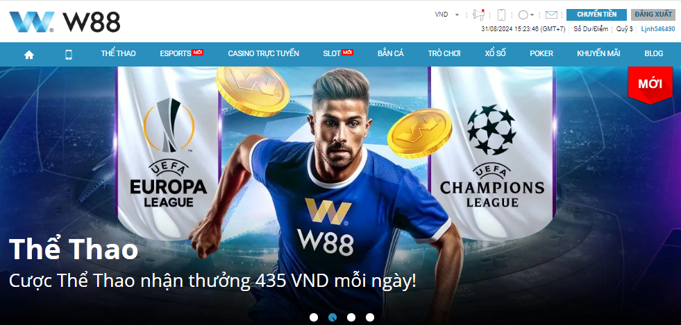 Đơn vị sở hữu trang chủ thông minh với thiết kế hiện đại