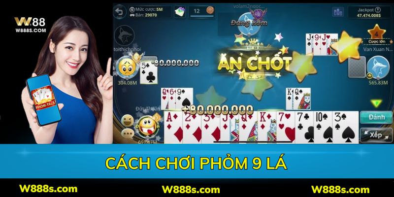 Một số thuật ngữ thường dùng trong cách chơi phỏm 9 lá