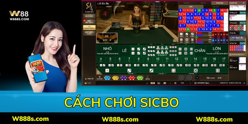 W88 cung cấp game Sicbo với đồ họa bắt mắt, lôi cuốn