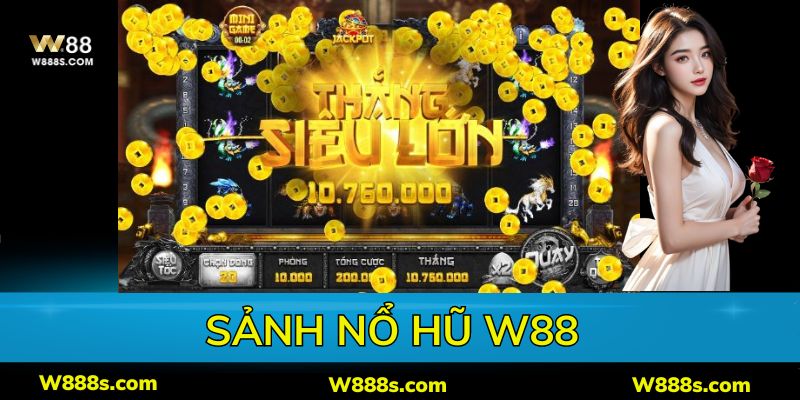 Slot game W88 luôn có những tính năng hấp dẫn, lôi cuốn người chơi